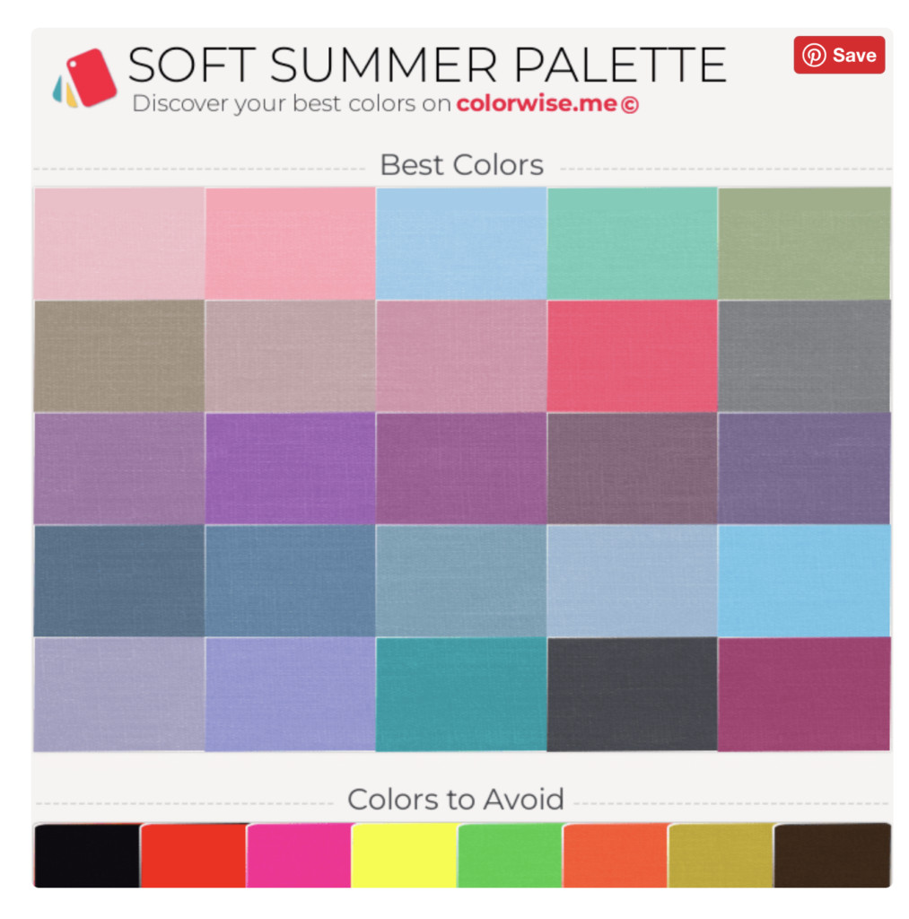 Examples of different seasonal color palettes and how they enhance portrait photography, aiding in wardrobe and background selection