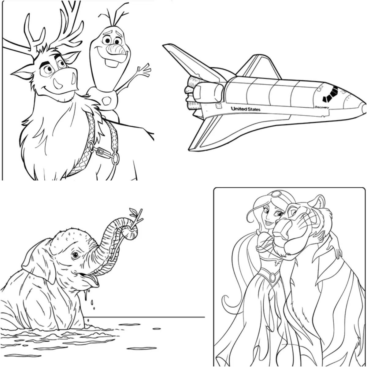 Coloring page for kids