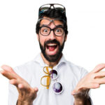 A person in a business suit smiling confidently, showcasing the use of AI to create a professional business photo.