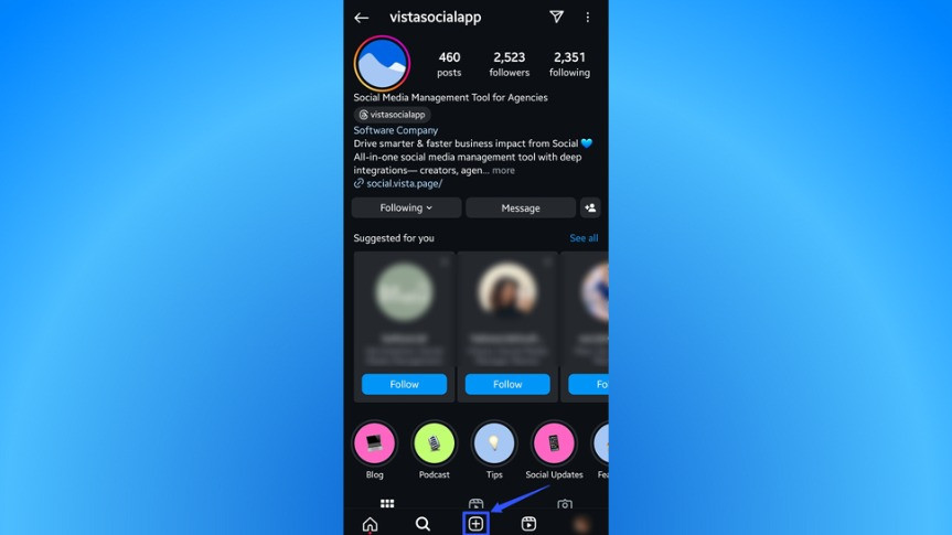 Accessing Reels Feature on Instagram
