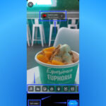 Instagram Reels Interface with Editing Tools