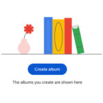 Create album google photos