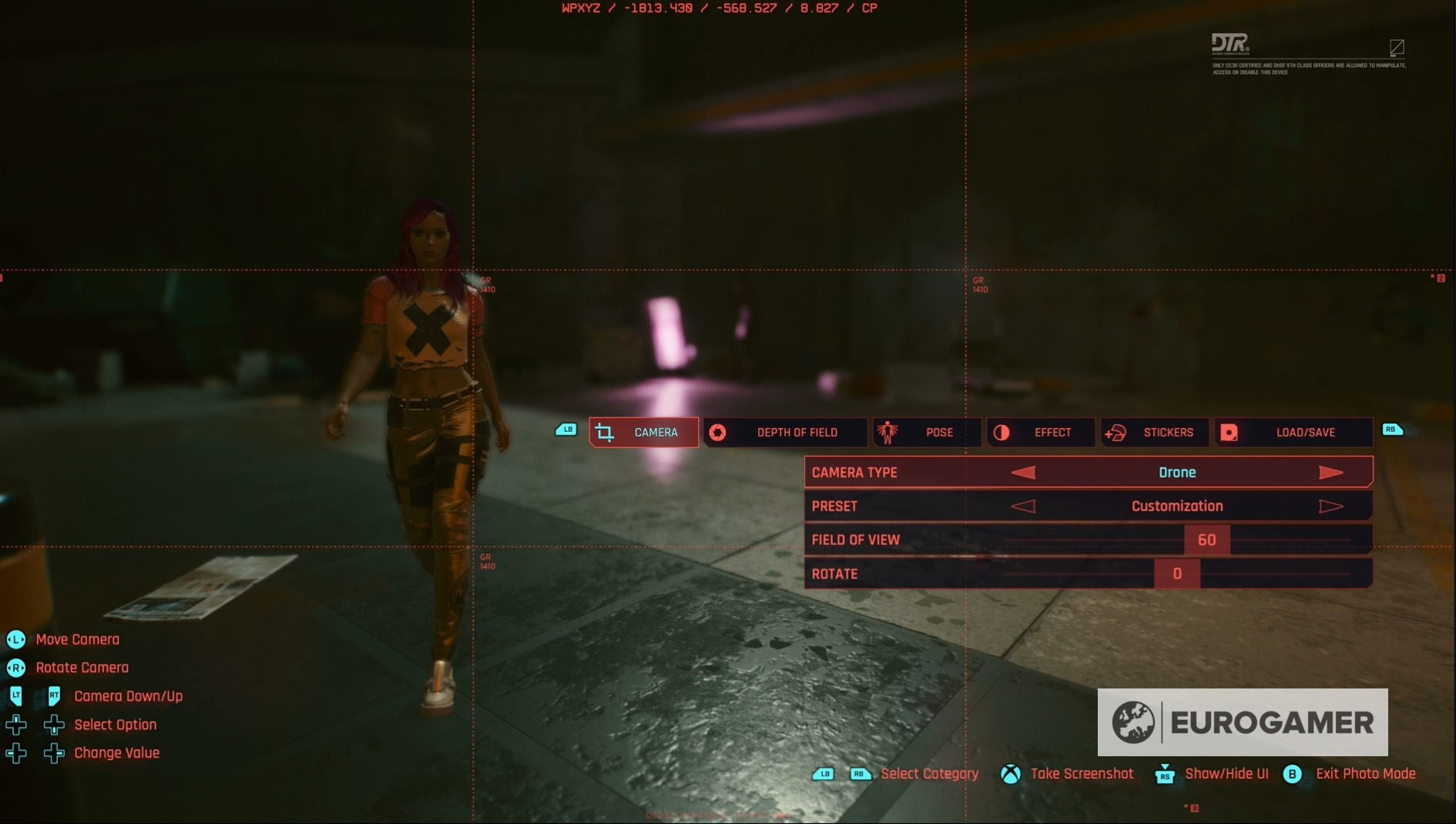 Cyberpunk 2077 Photo Mode Access
