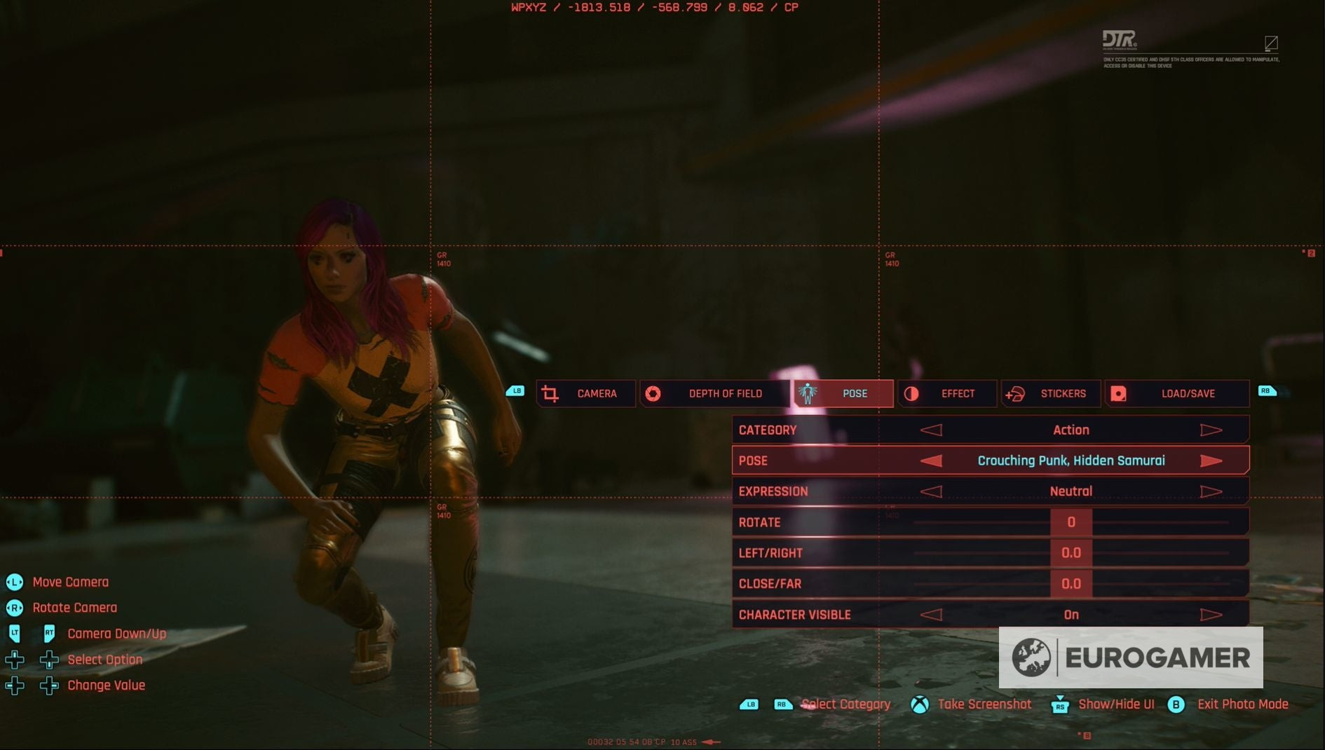 Cyberpunk 2077 Effect Options