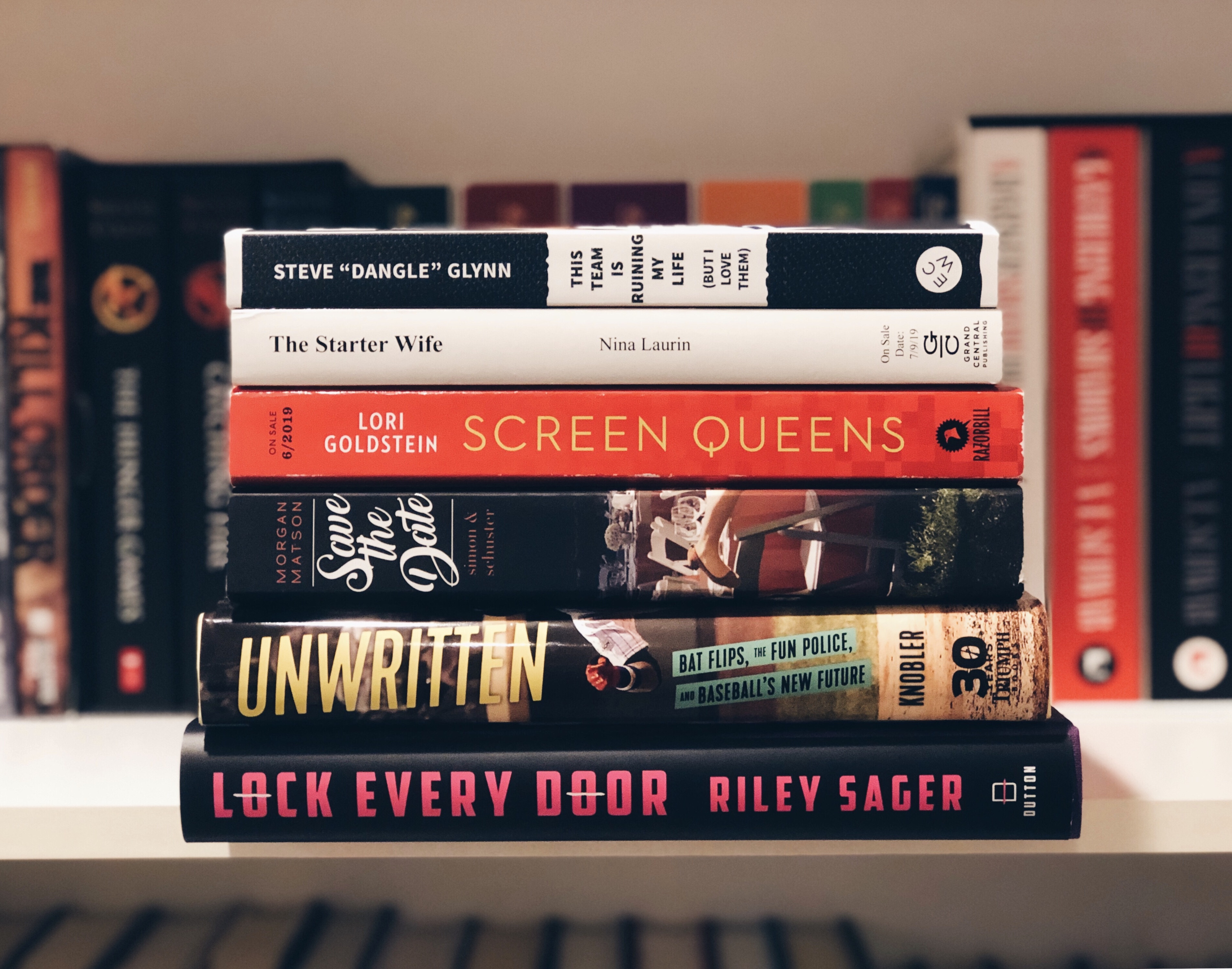 Vertical book stack