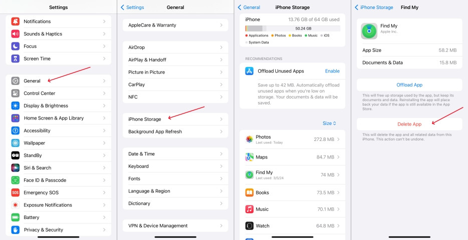 free up storage space