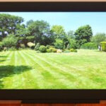 Nixplay Seed Wave has a flexible stand that you can mould to support the frame in portrait or landscape