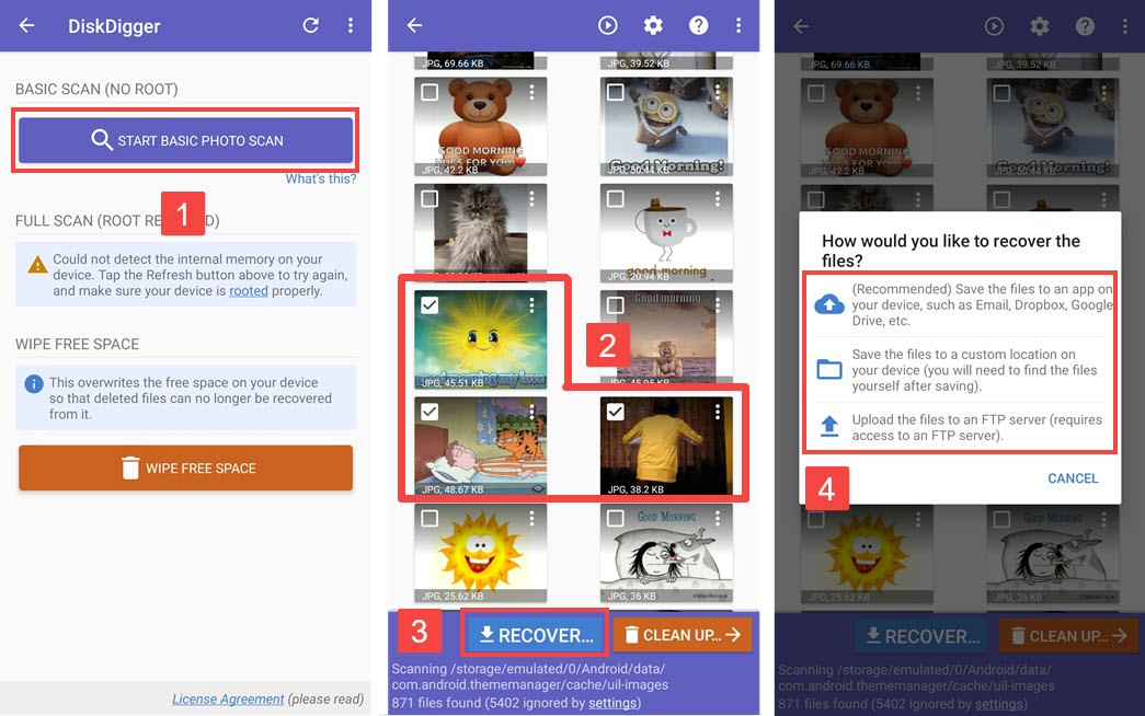 How to Undelete Photos on Samsung Without Computer
