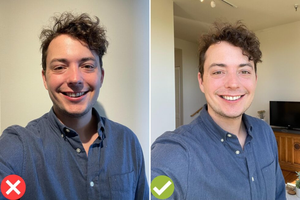 Utilizing natural light for professional headshots