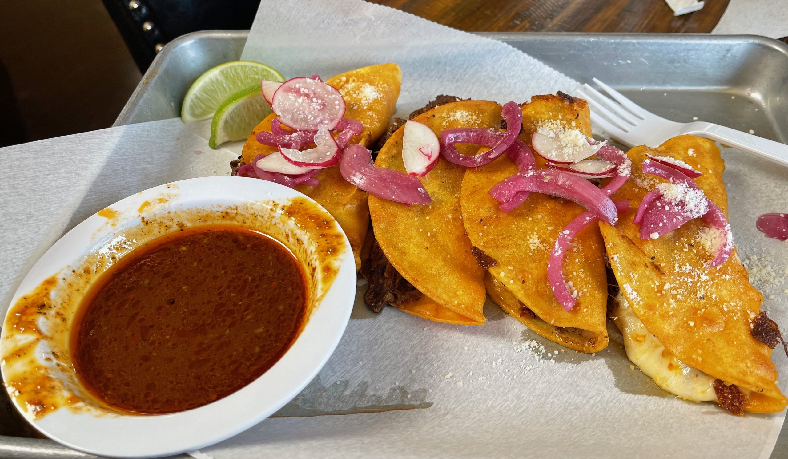 Birria Tacos (Photo Courtesy of Bill Resnik)