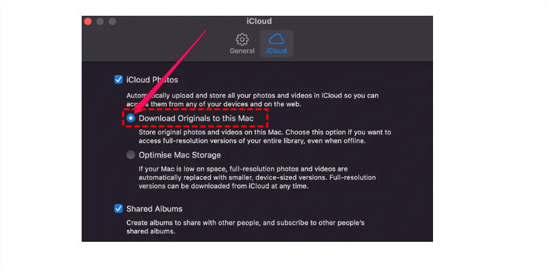 Download Originals to This Mac