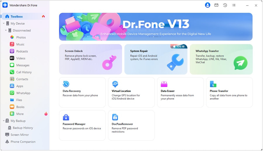 Dr.Fone Launch