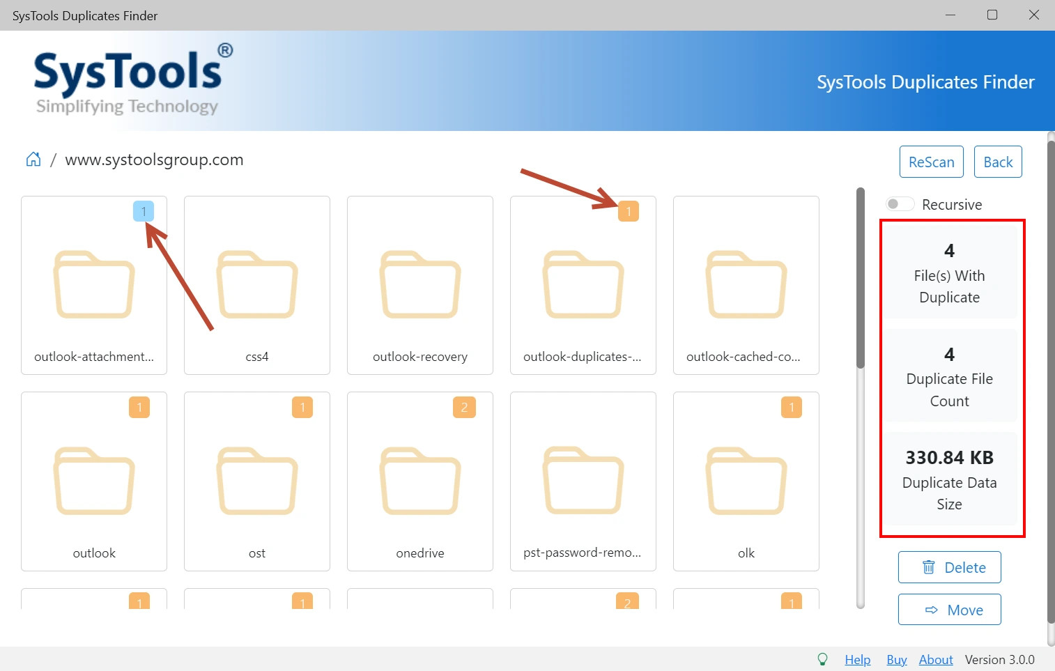 Preview the images in SysTools Duplicate Finder.