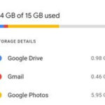 View Account Storage in Google Photos