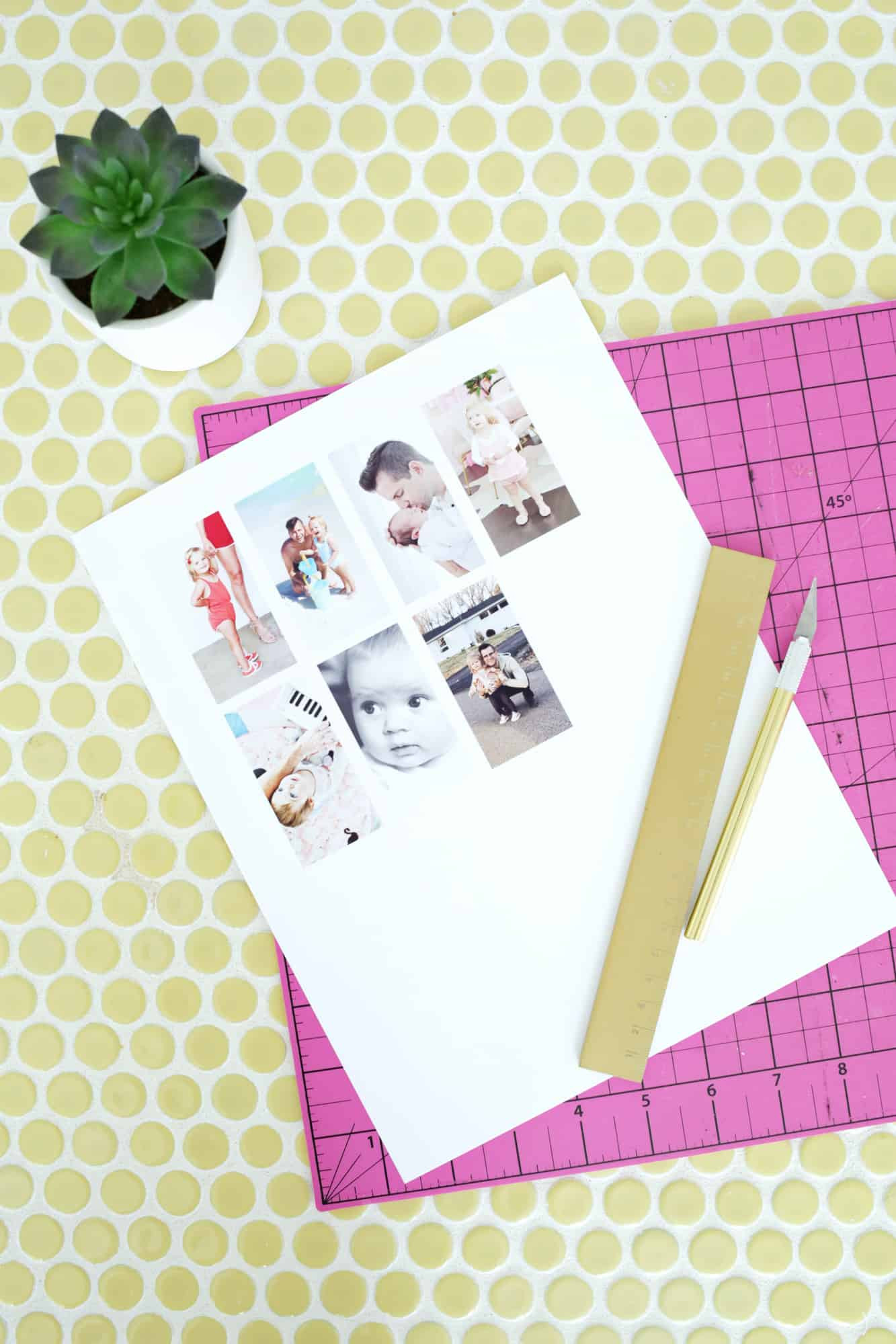 DIY Photo Keychain Supplies
