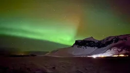 iPhone 12 Pro northern lights image