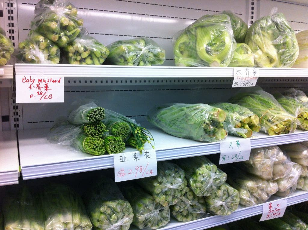 Aisles of A-Mart Asian Grocery Store
