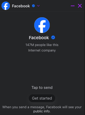 Contacting Facebook support for assistance