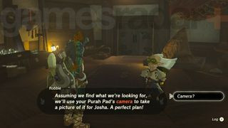 Zelda Tears of the Kingdom camera