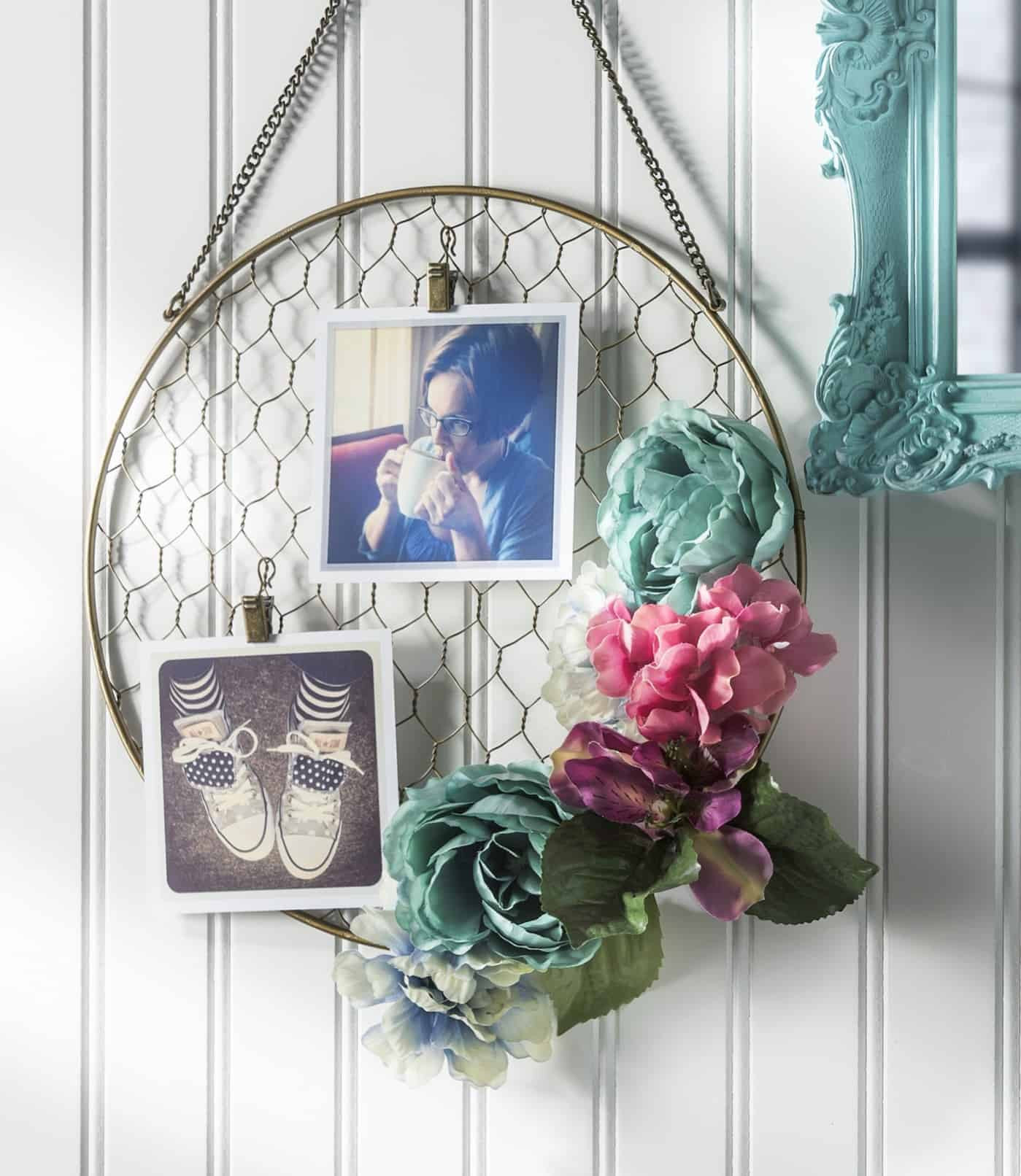 DIY Button Photo Frame