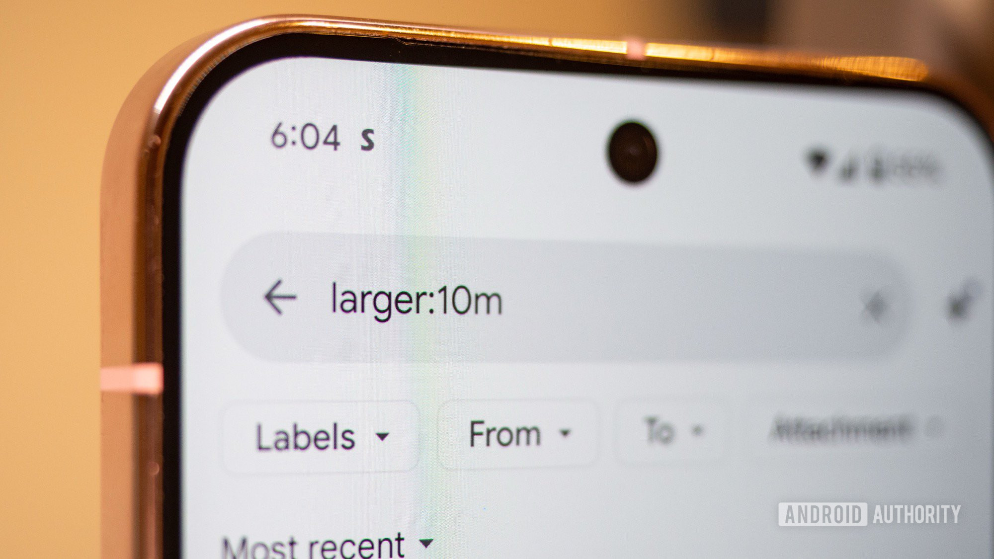 Using Gmail search to find larger emails and save Google Photos storage space
