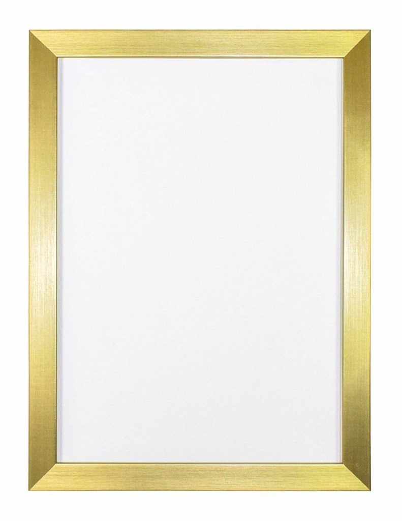 Gold Picture Frame Size for 5x7 Photo