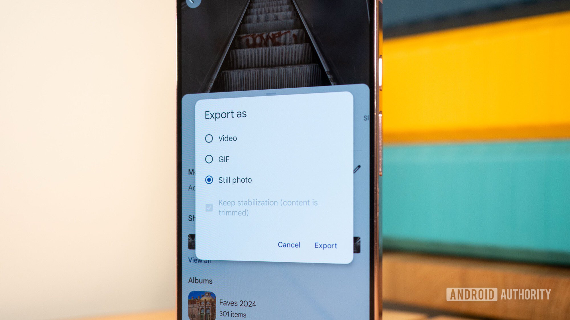 Google Photos Motion Photo settings to optimize photo storage