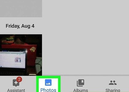 google photos open