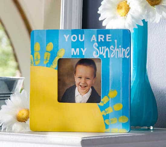 Seashell Picture Frame DIY
