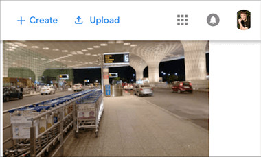 Upload the Converted JPG Photo to Google Photos
