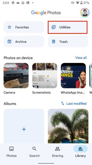 Setting up the Locked Folder feature in Google Photos