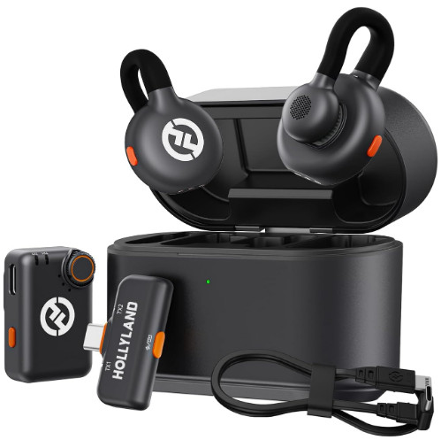 Hollyland LARK M2S - Wireless Clip-on Microphone