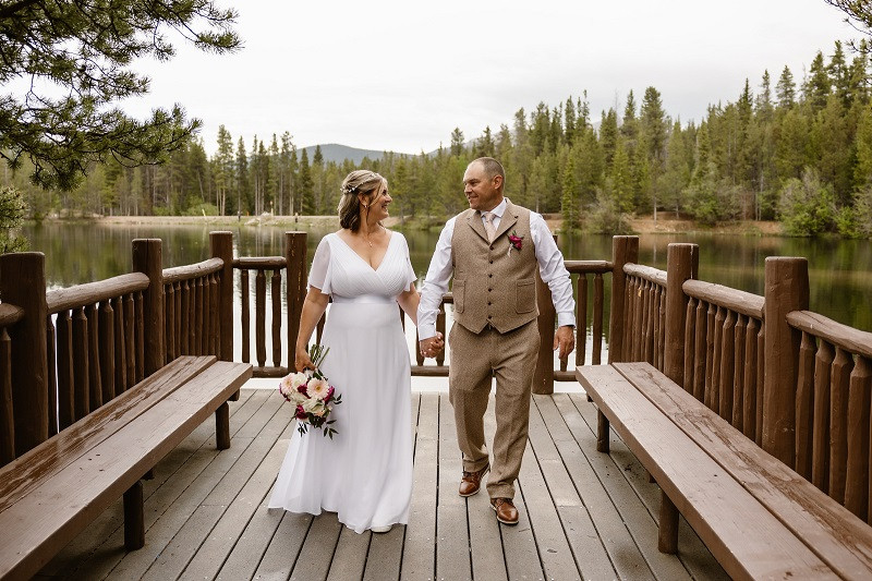 Couple Kissing During An Engagement Photo Shoot