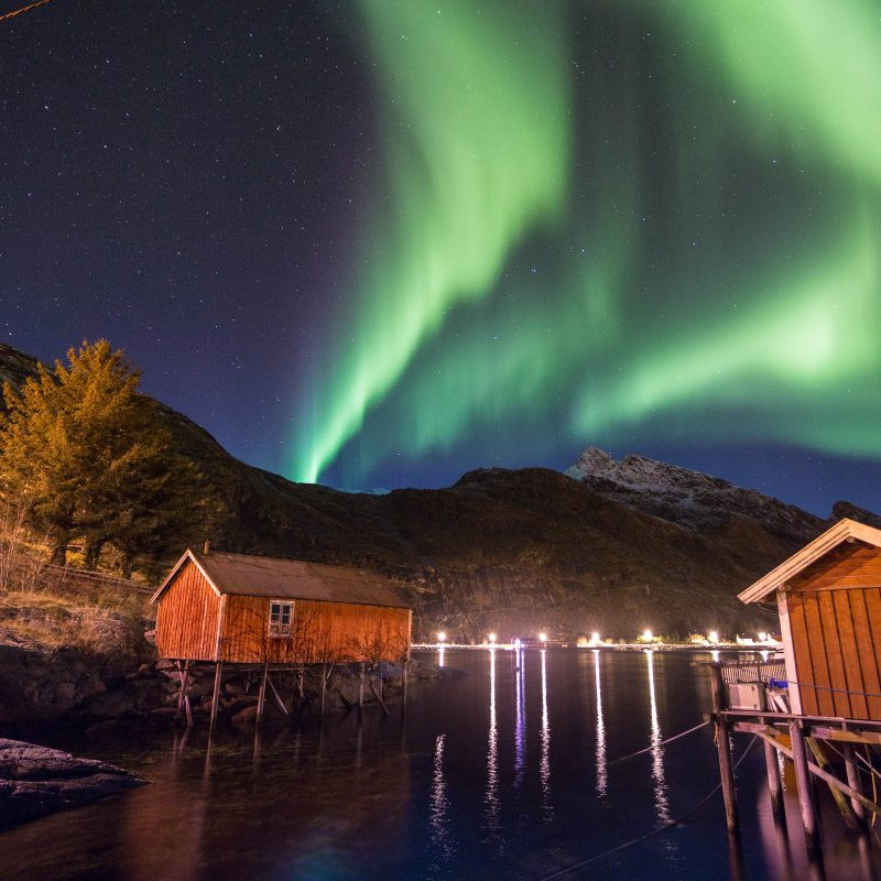 Fine-tuning exposure and highlights to make the Aurora stand out