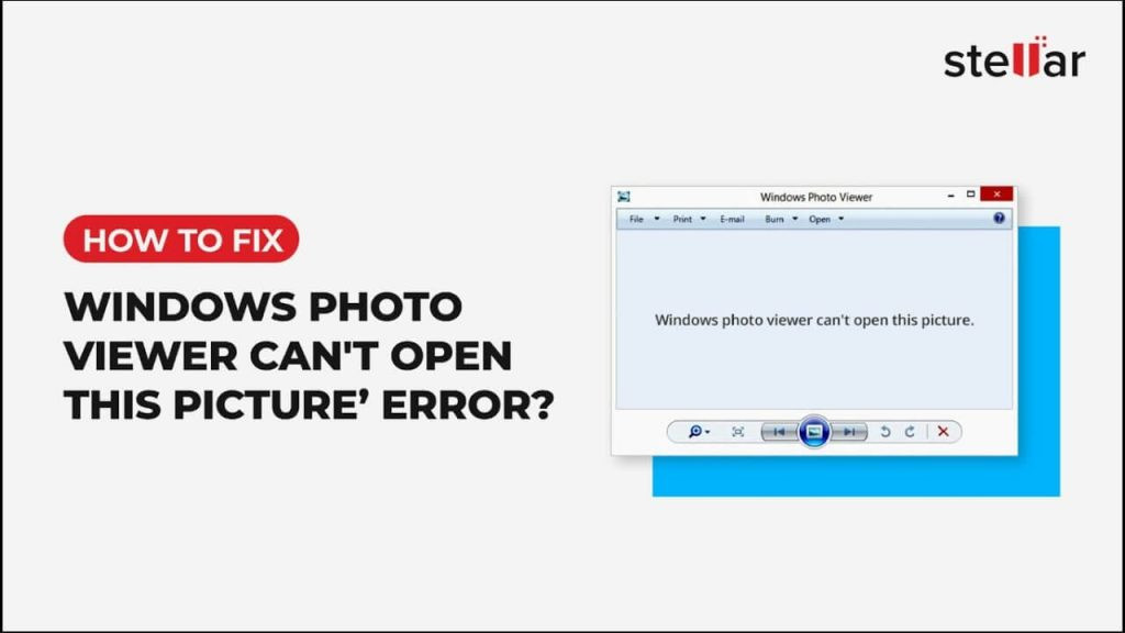 Common reasons for Windows Photo Viewer errors include outdated software, unsupported file formats, corrupted images, encryption, and software conflicts