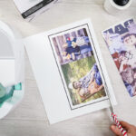 Image of trimming sublimation print