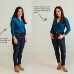 Weight Shifting in Poses: Achieve a flattering S-curve by placing most of your weight on one leg, creating a dynamic and natural silhouette.