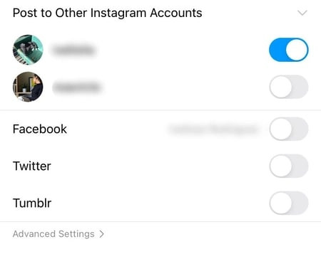 How to share your Instagram post to other social media platforms