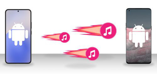 how to transfer music from android to android mobile