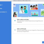 Select folders to backup using Google Backup and Sync tool