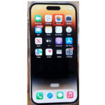 Opening the Photos App on an iPhone to access the media library