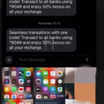 Adding a photo from the photo library in iMessage