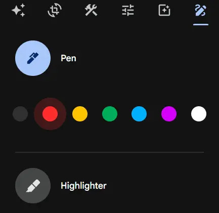 Choosing optimal aspect ratio for publishing, applying filters and using drawing tools