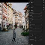 Adobe Lightroom interface on an iPad, highlighting editing tools