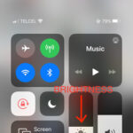 Anti-glare screen protector on a phone