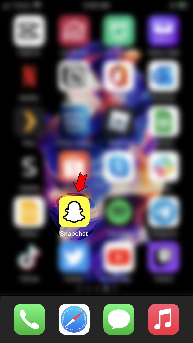 Launch Snapchat App