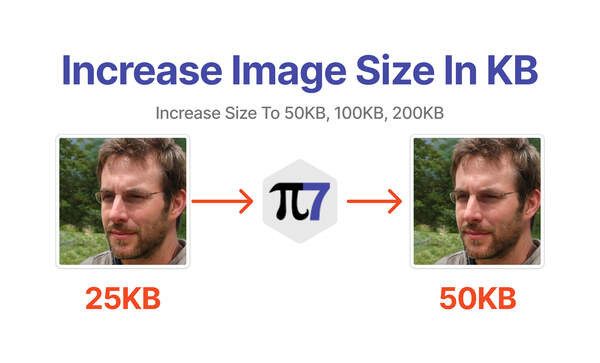 Upload Image to Increase File Size on Pi7 Image Tool