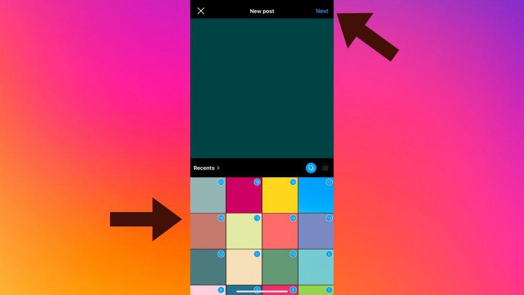 Select up to 20 media files