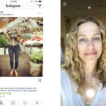 Adding bunny ears to a photo using Snapchat's front-facing camera activates a range of playful filters