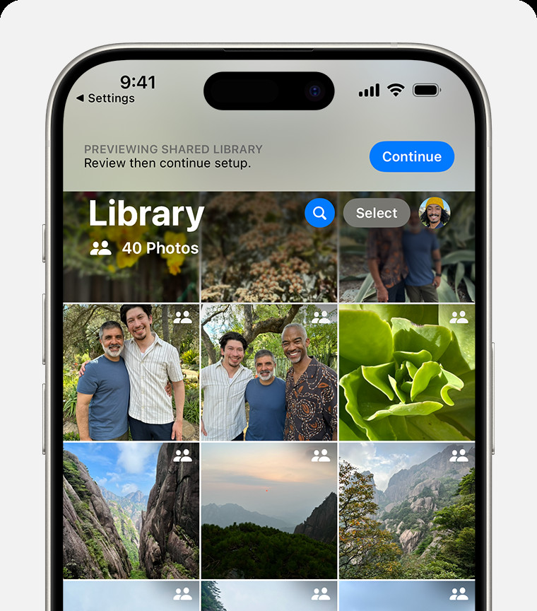 Preview your Shared Library during setup with confirmation options